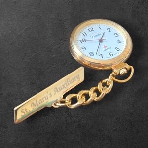 Classic Gold Quartz Pocket Watch